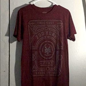 Burgundy Zoo York shirt